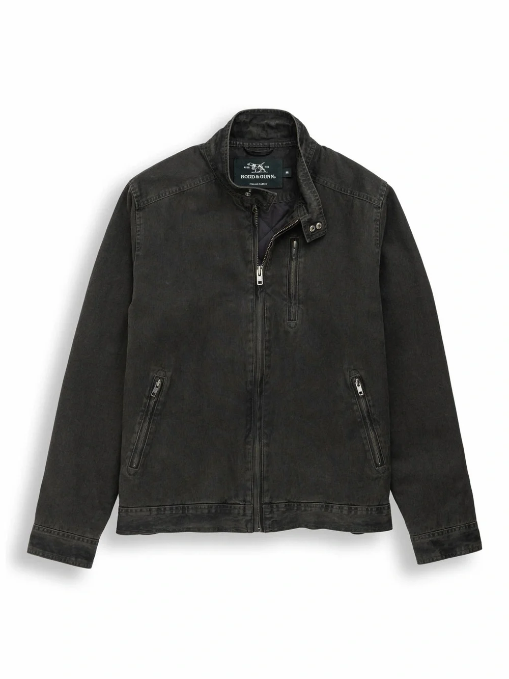 RODD & GUNN THE JACK JACKET BRACKEN CHARCOAL MENS LARGE
